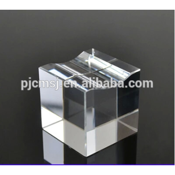 Cheap Crystal Cube Base en blanco bloque de cristal para grabado